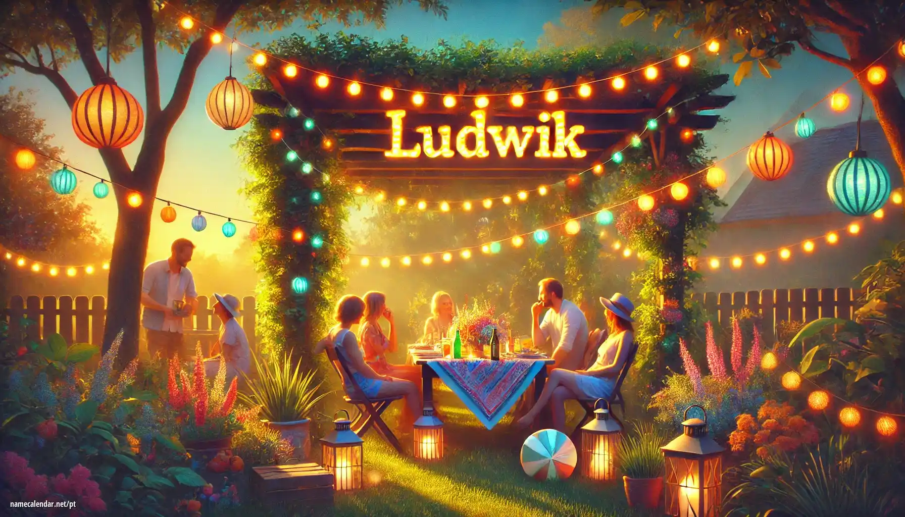 Celebração do dia do nome e nome - Ludwik