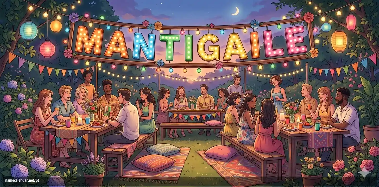 Celebração do dia do nome e nome - Mantigaile