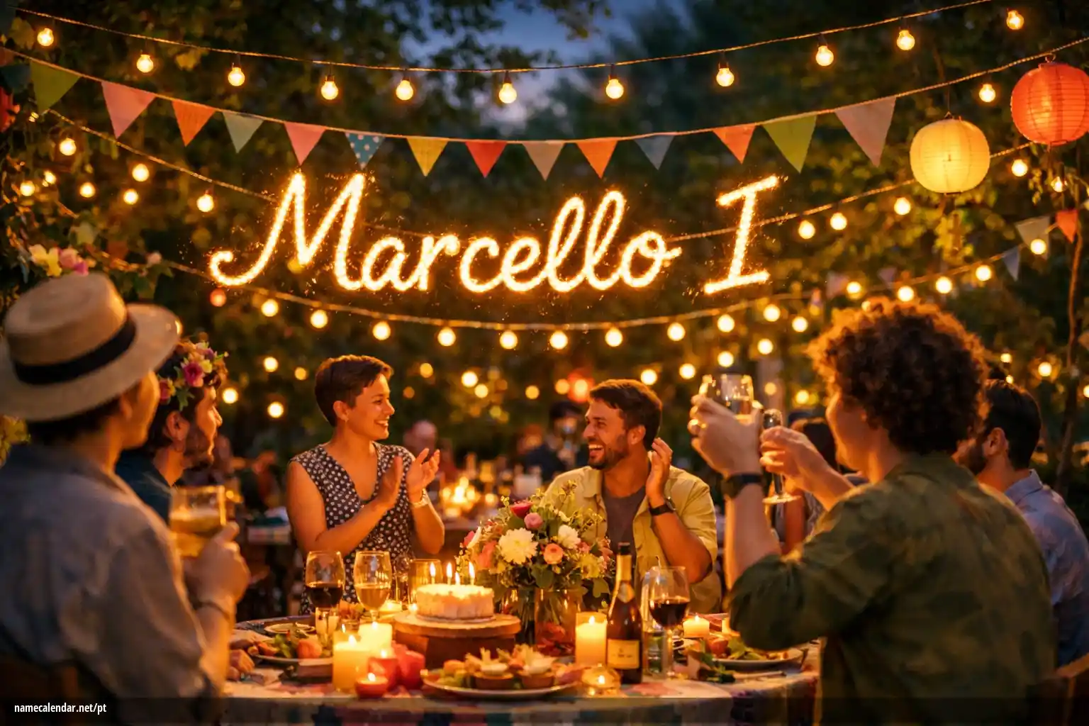 Celebração do dia do nome e nome - Marcello I
