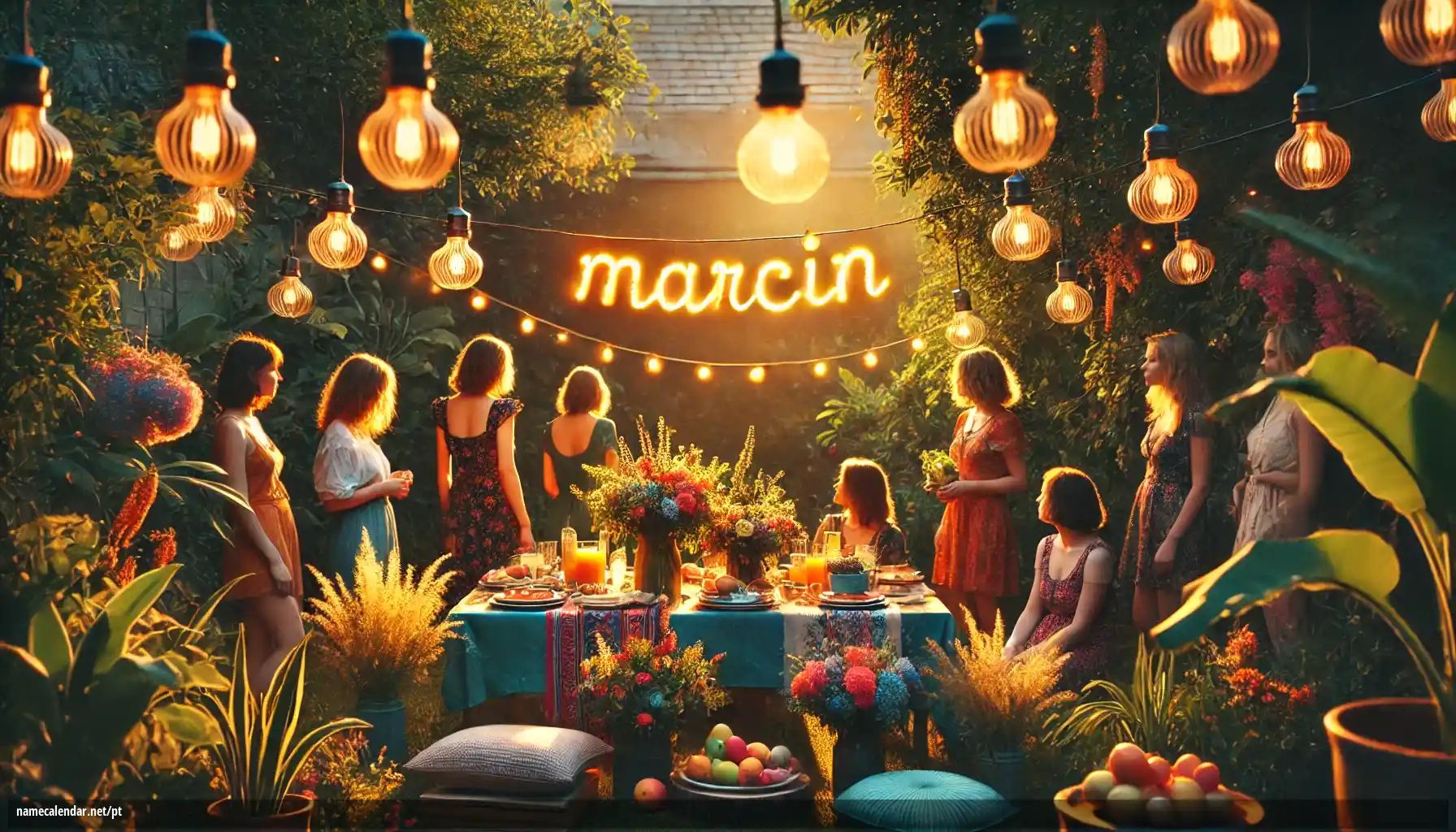 Celebração do dia do nome e nome - Marcin