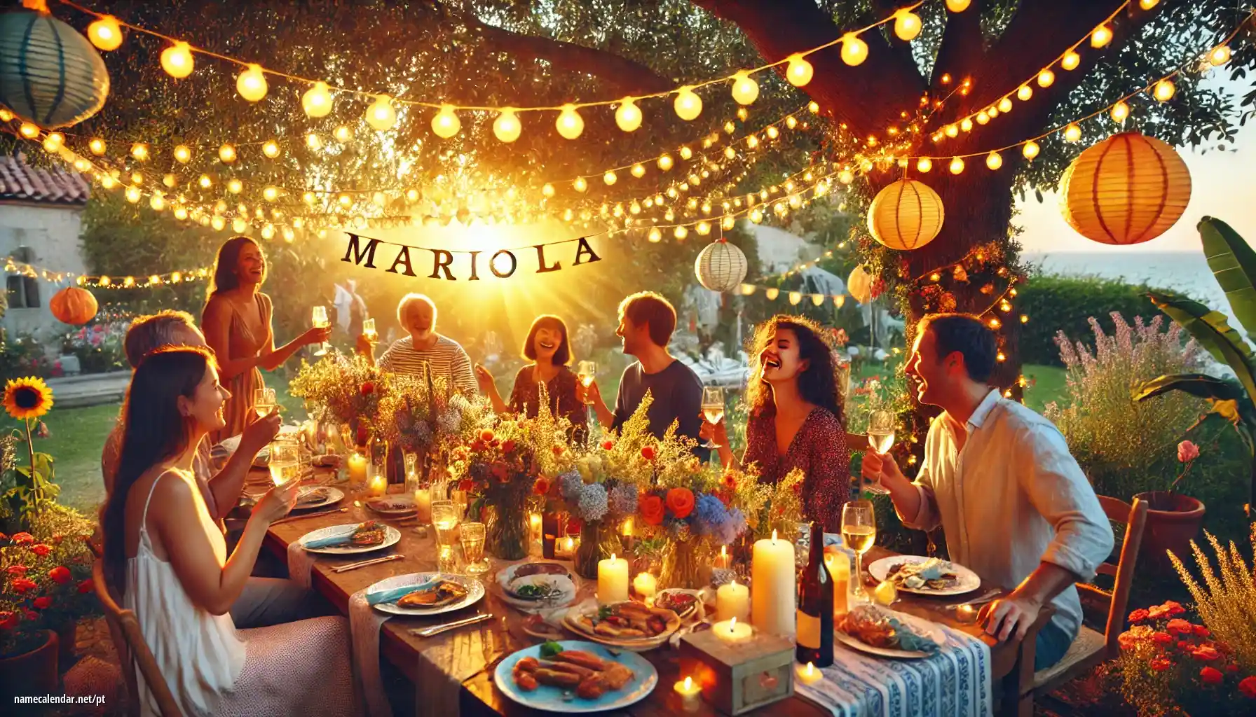 Celebração do dia do nome e nome - Mariola