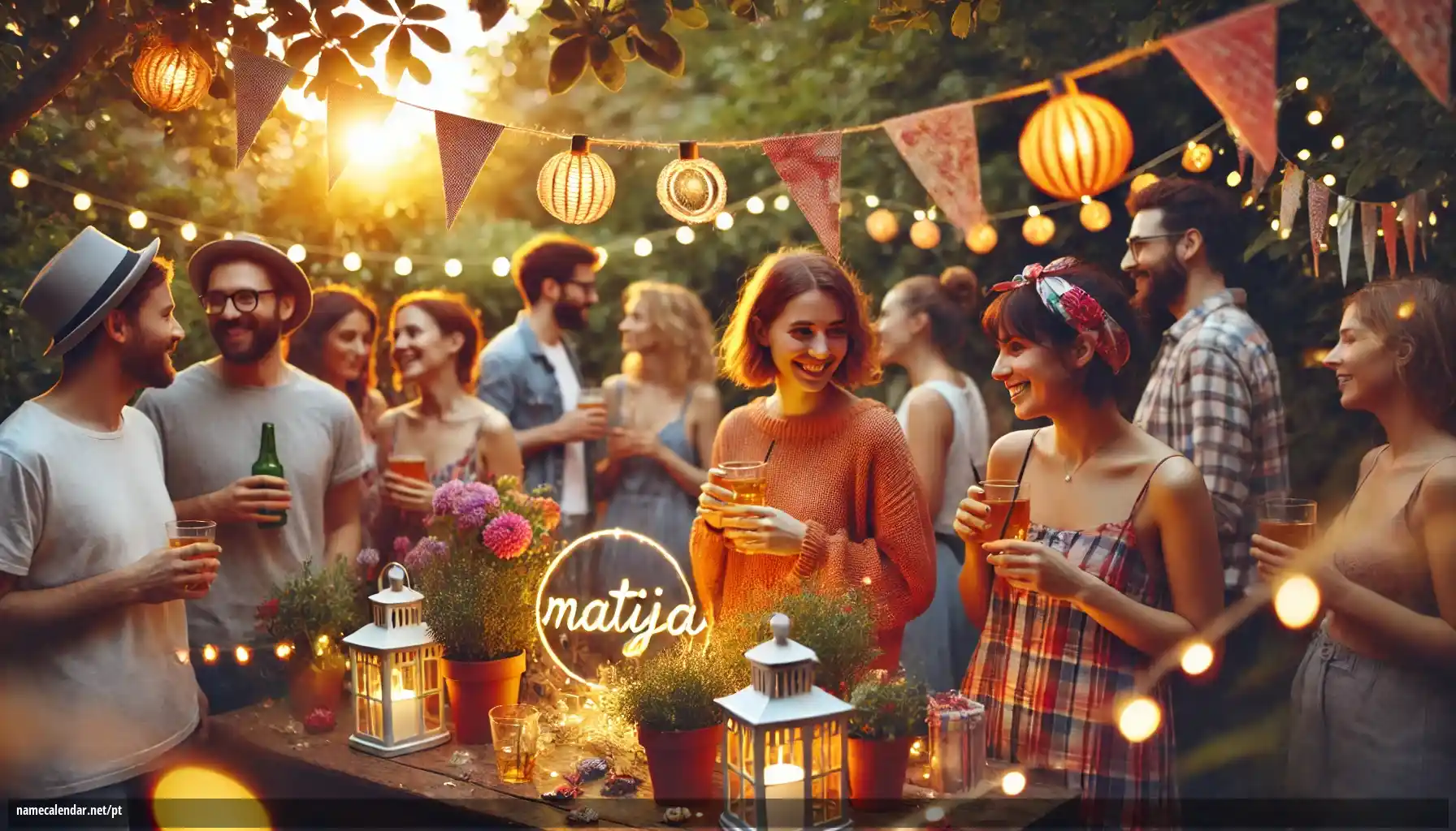 Celebração do dia do nome e nome - Matija