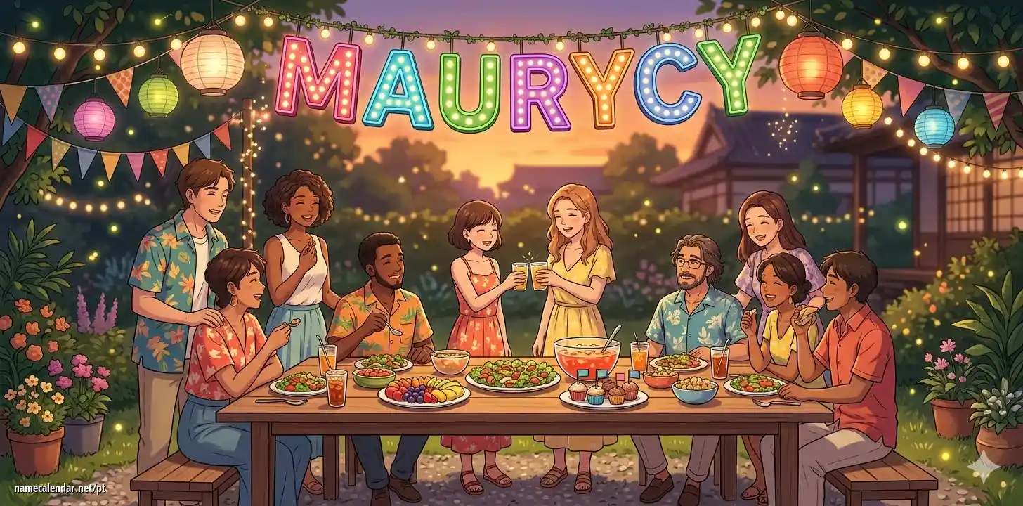 Celebração do dia do nome e nome - Maurycy