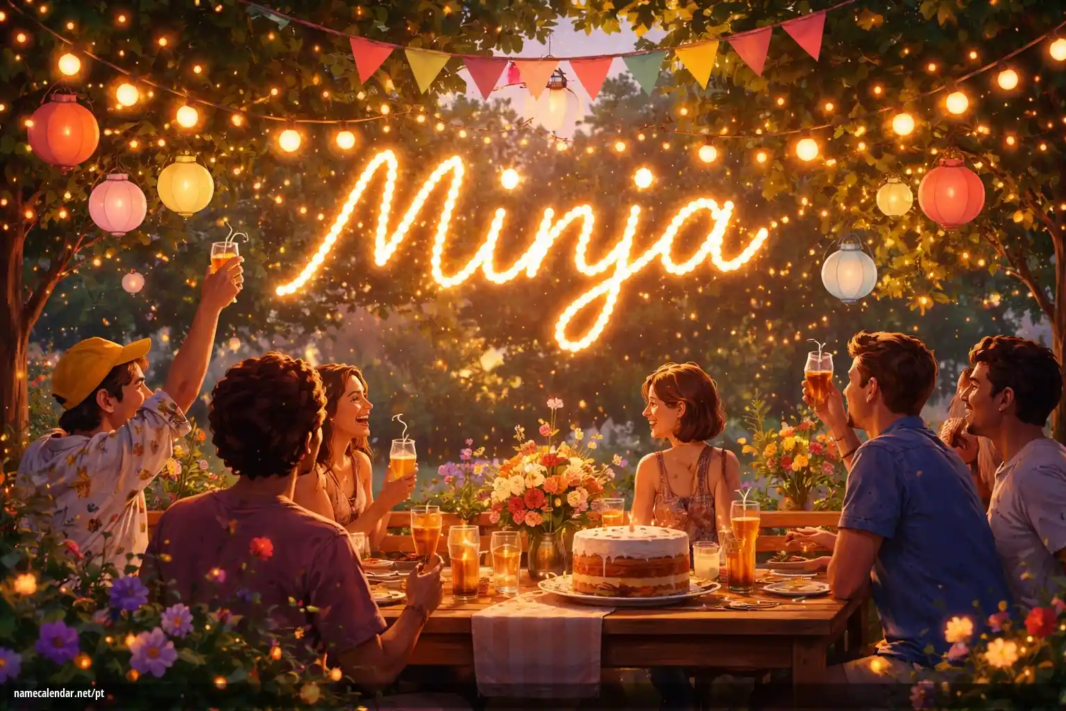 Celebração do dia do nome e nome - Minja