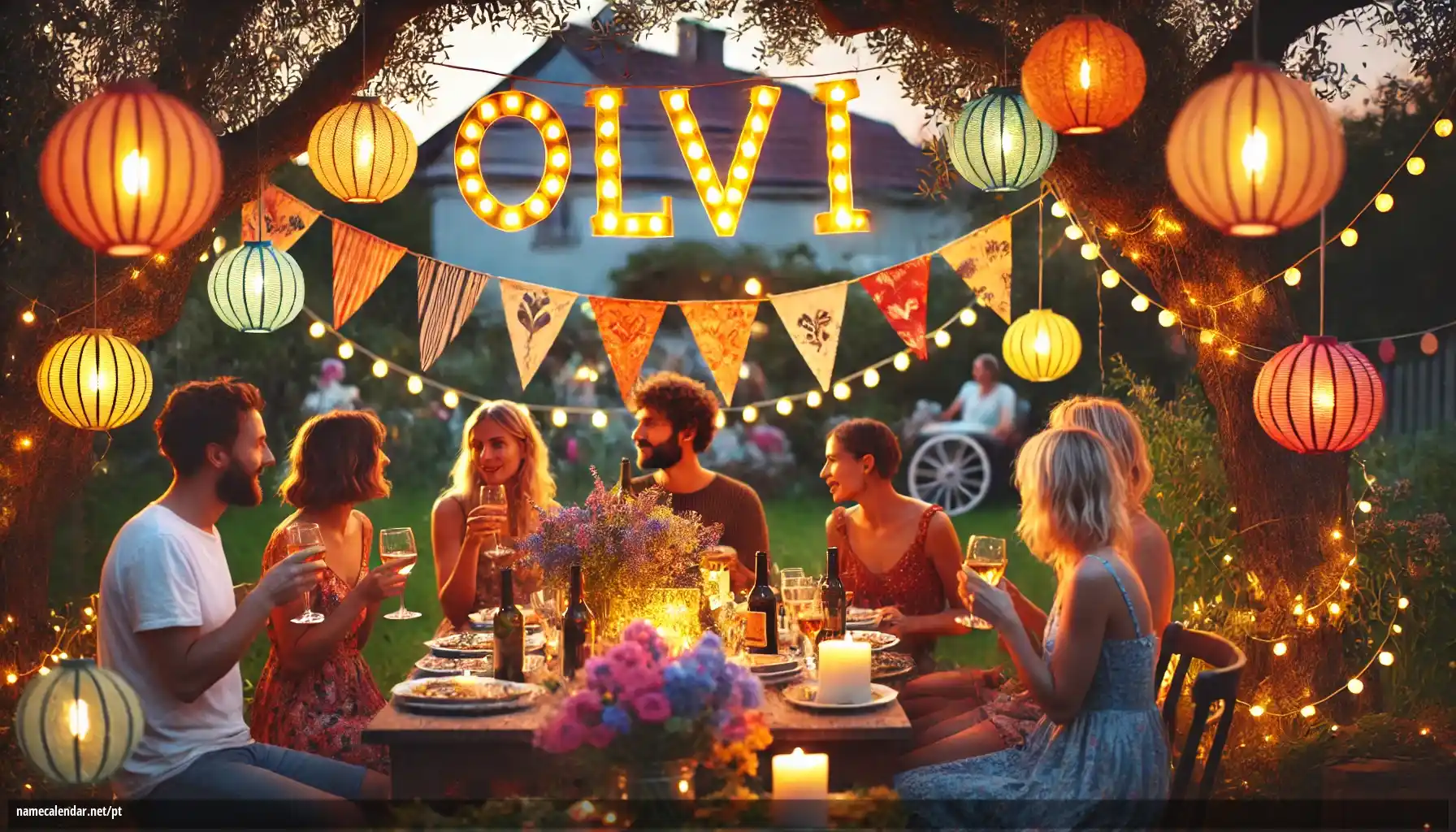 Celebração do dia do nome e nome - Olvi