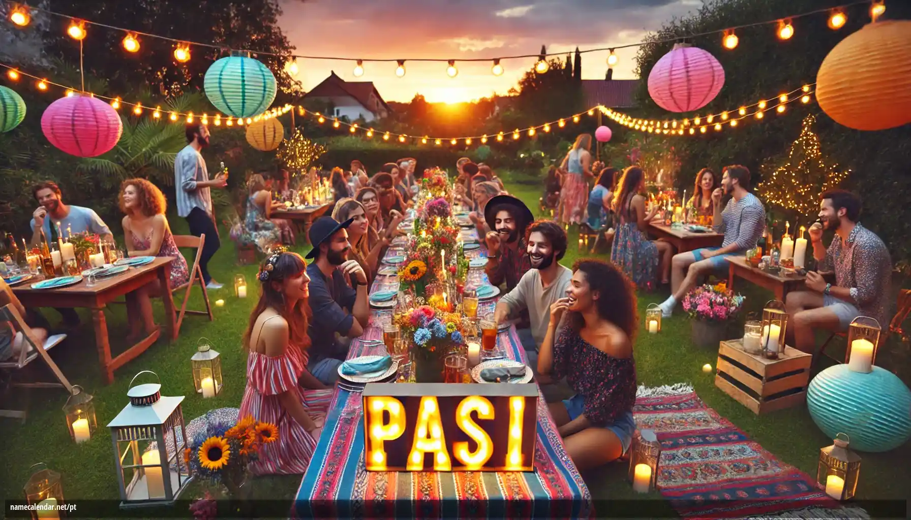 Celebração do dia do nome e nome - Pasi