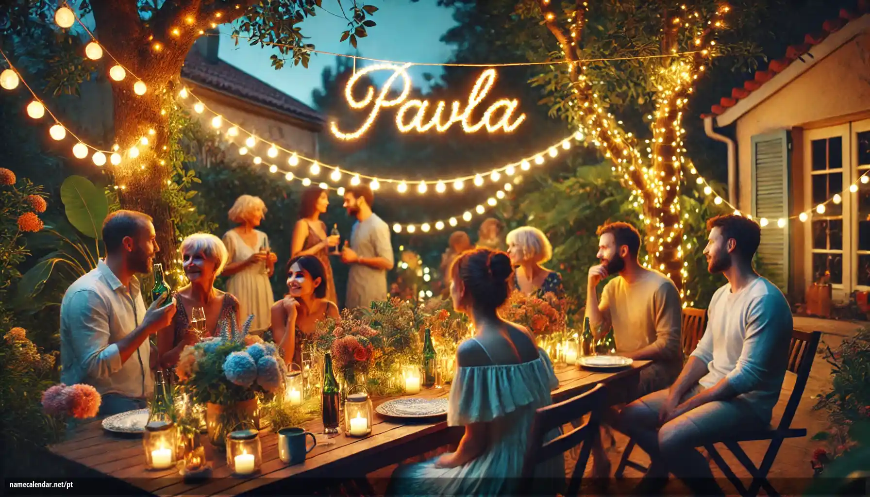 Celebração do dia do nome e nome - Pavla