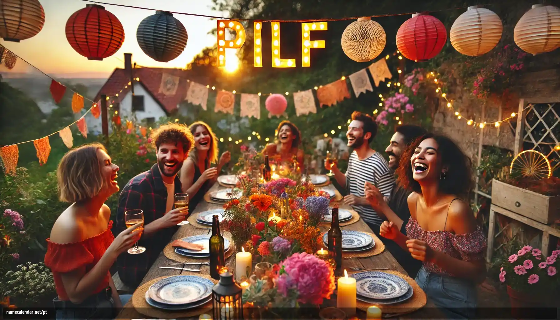 Celebração do dia do nome e nome - Pilf