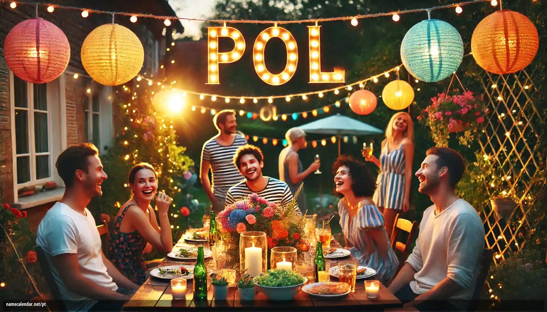 Celebração do dia do nome e nome - Pol