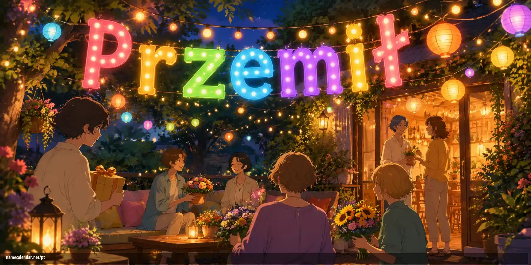 Celebração do dia do nome e nome - Przemił