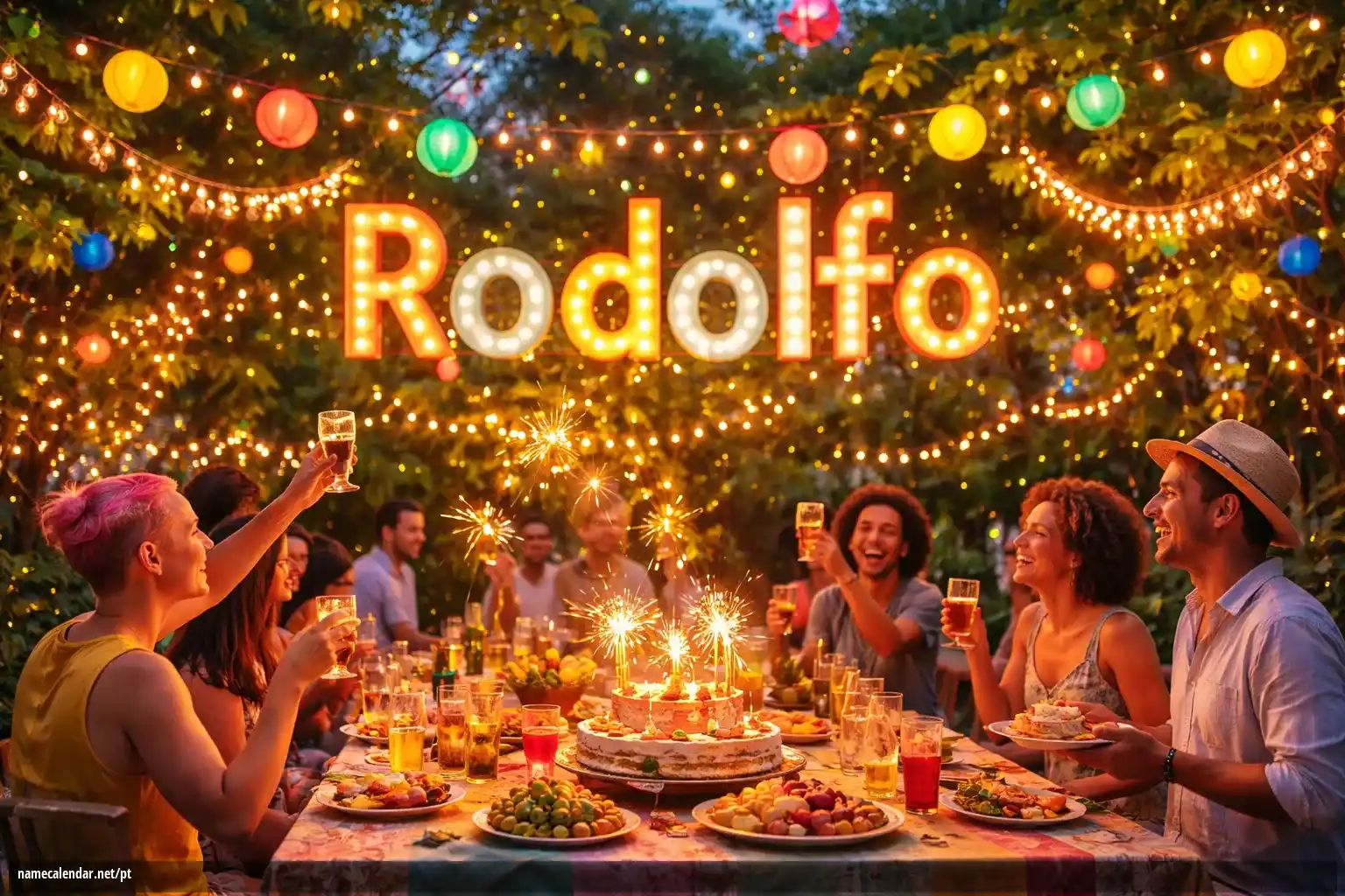 Celebração do dia do nome e nome - Rodolfo