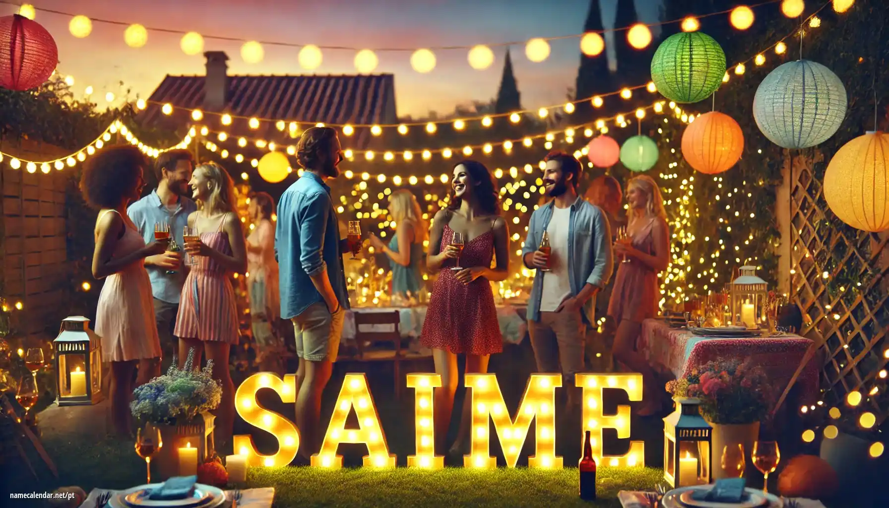 Celebração do dia do nome e nome - Saime