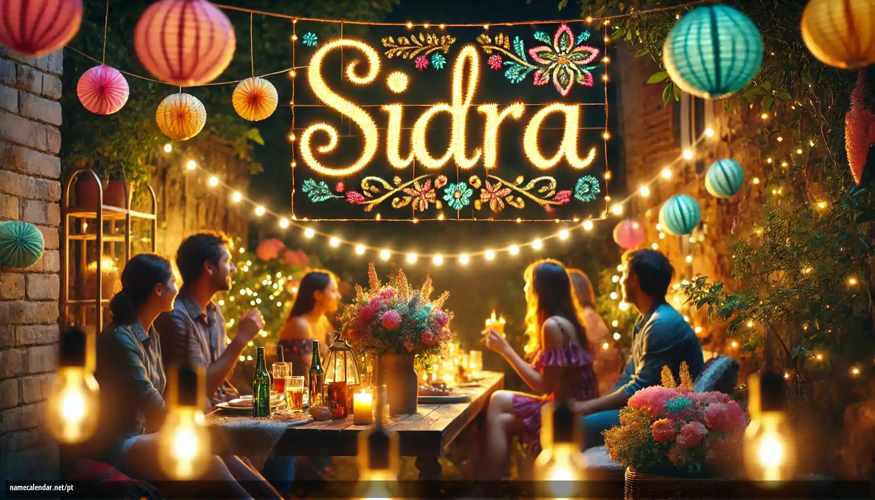 Celebração do dia do nome e nome - Sidra