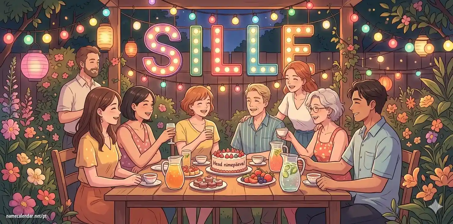 Celebração do dia do nome e nome - Sille