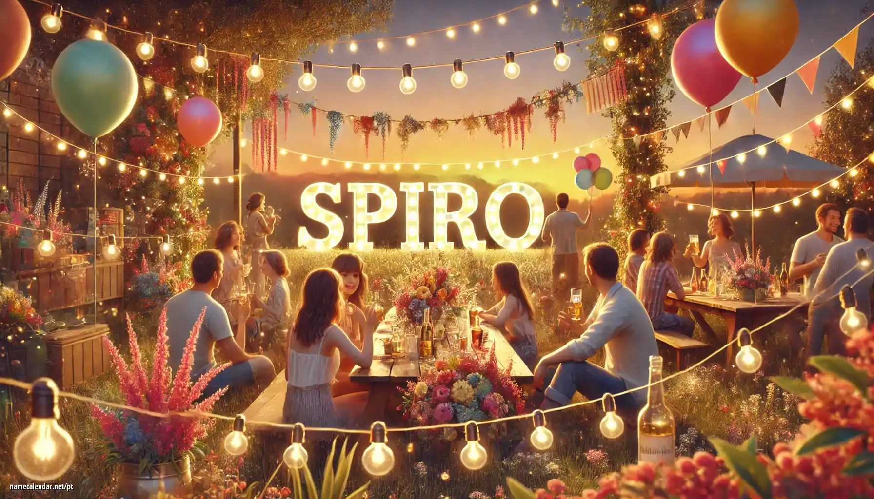 Celebração do dia do nome e nome - Spiro