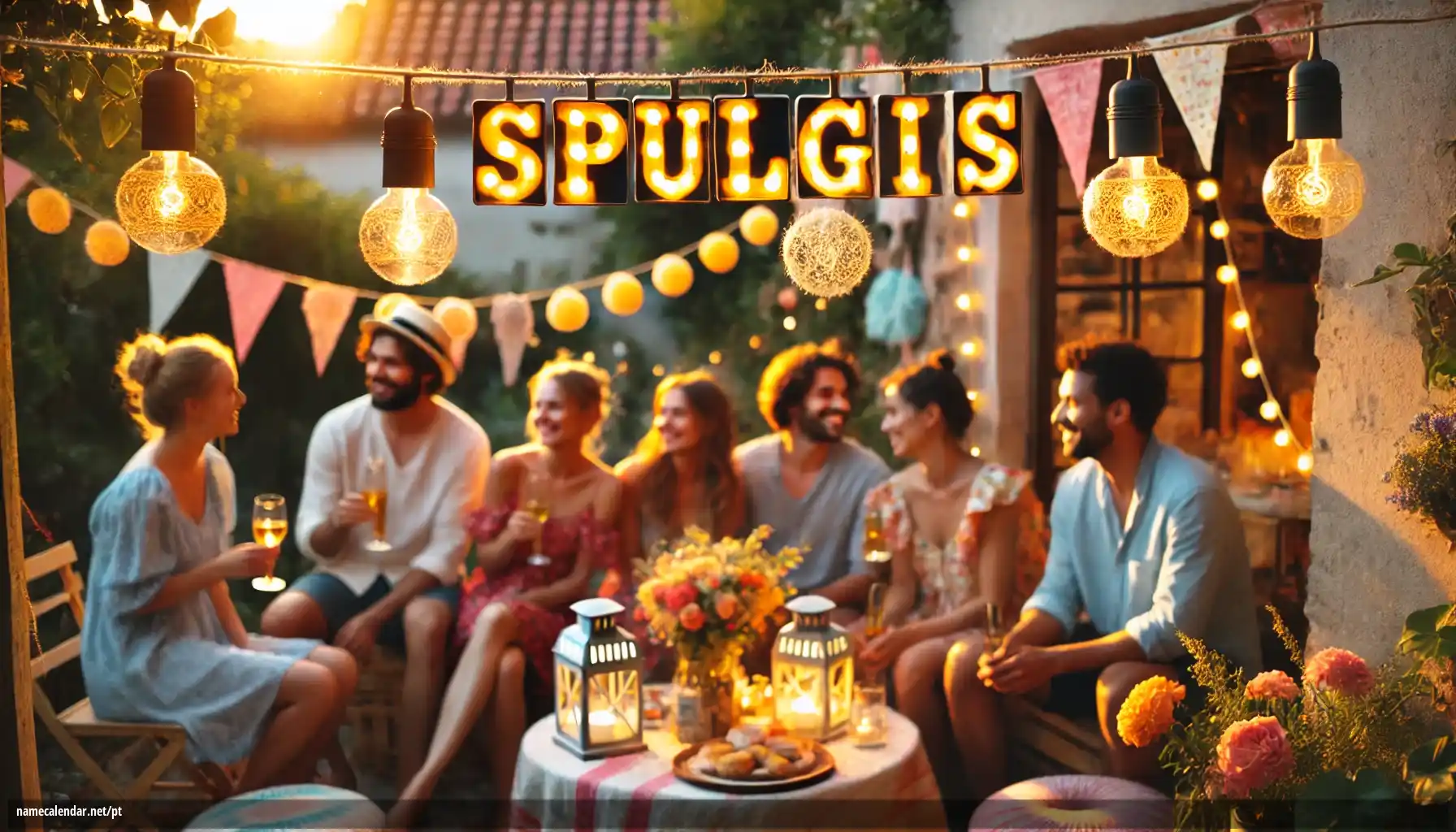 Celebração do dia do nome e nome - Spulgis