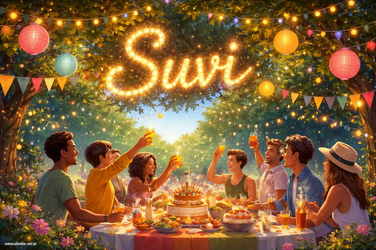Celebração do dia do nome e nome - Suvi