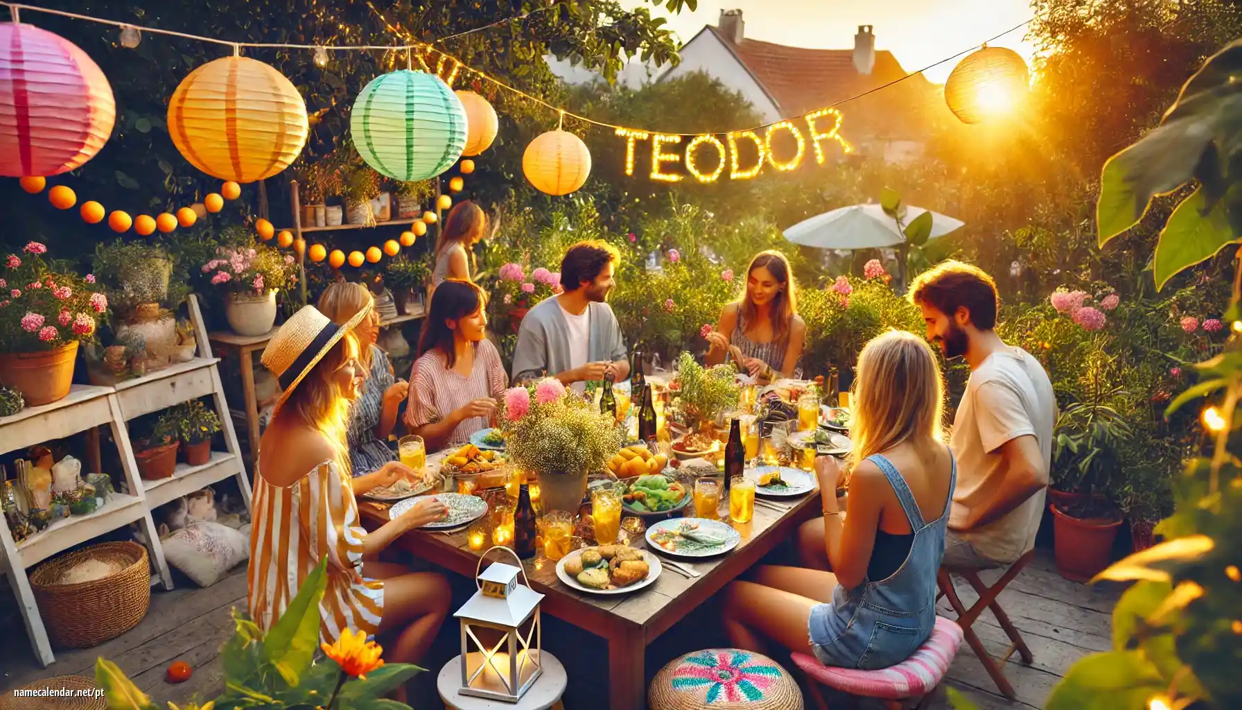 Celebração do dia do nome e nome - Teodor