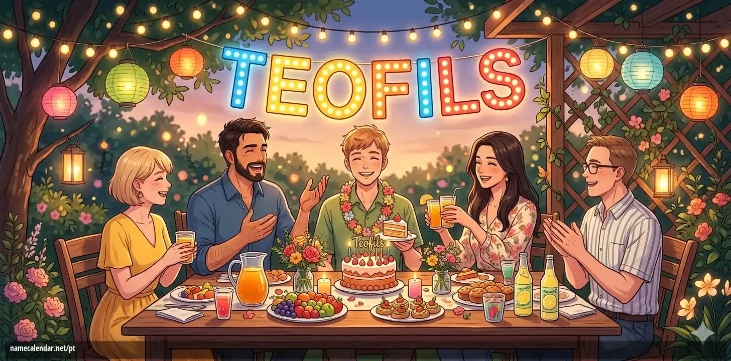 Celebração do dia do nome e nome - Teofils