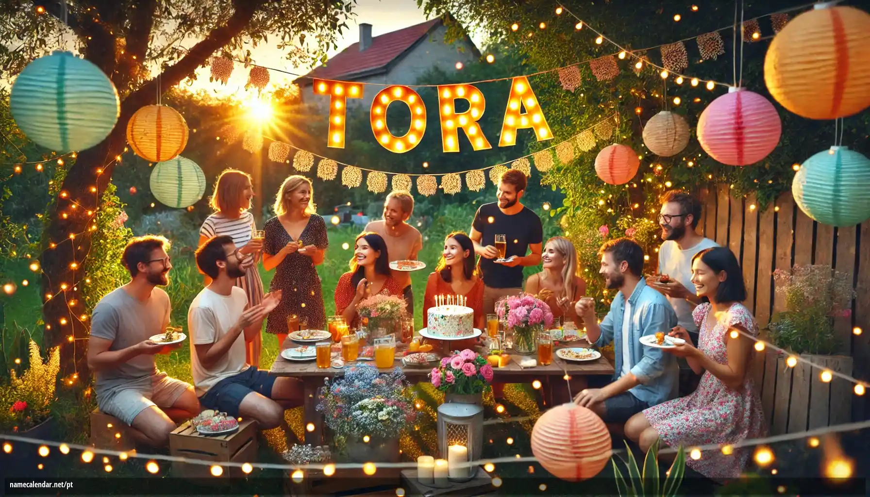 Celebração do dia do nome e nome - Tora