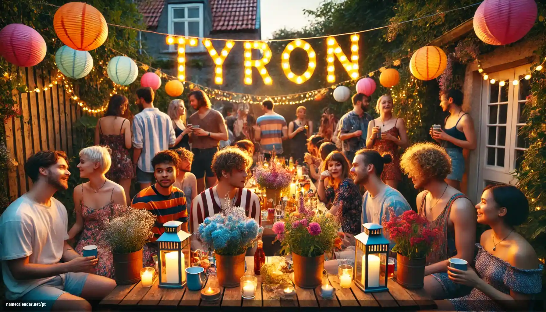 Celebração do dia do nome e nome - Tyron