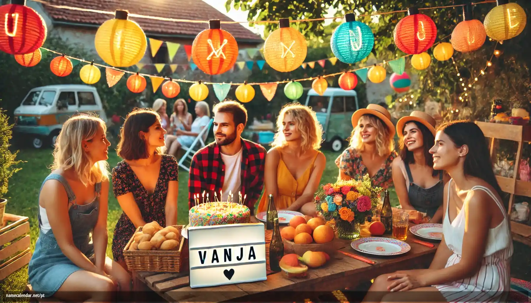 Celebração do dia do nome e nome - Vanja