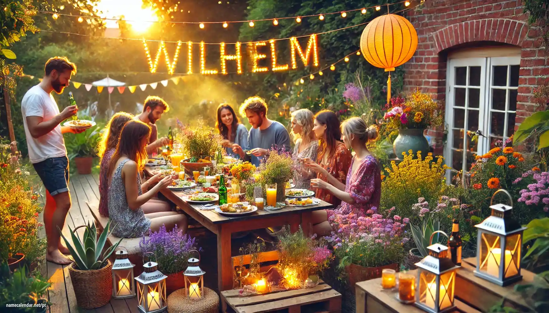 Celebração do dia do nome e nome - Wilhelm