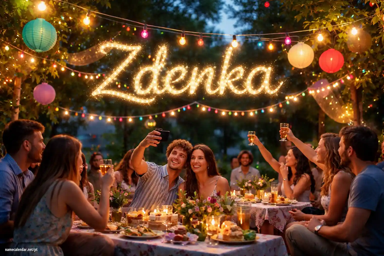 Celebração do dia do nome e nome - Zdenka