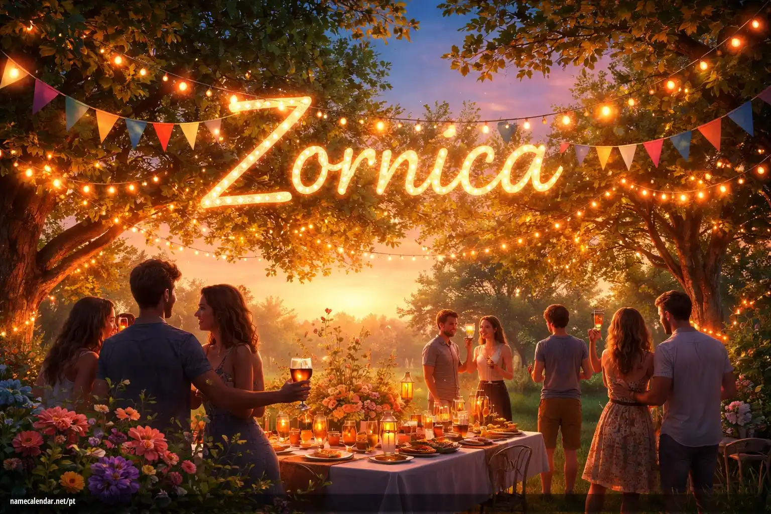Celebração do dia do nome e nome - Zornica
