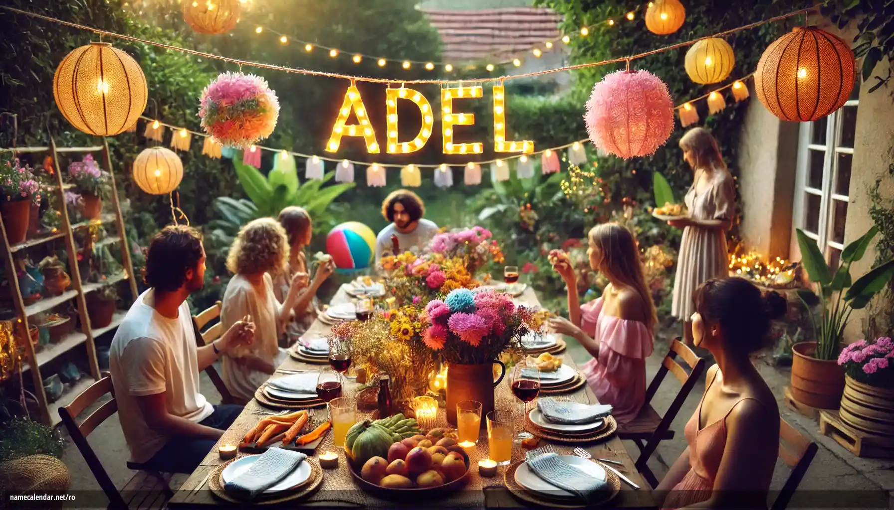 Sărbătorirea zilei onomastice și a numelui - Adel