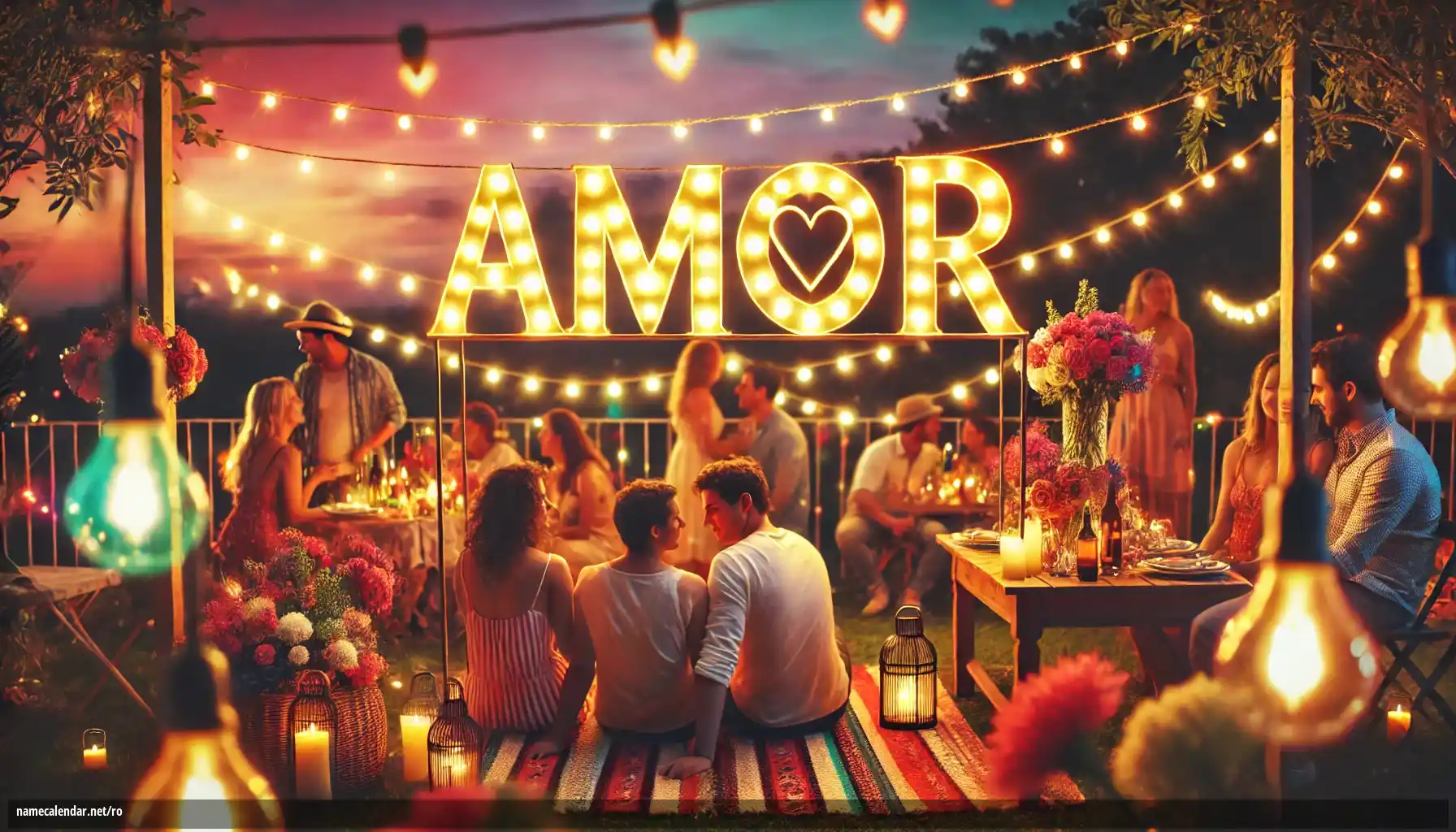 Sărbătorirea zilei onomastice și a numelui - Amor