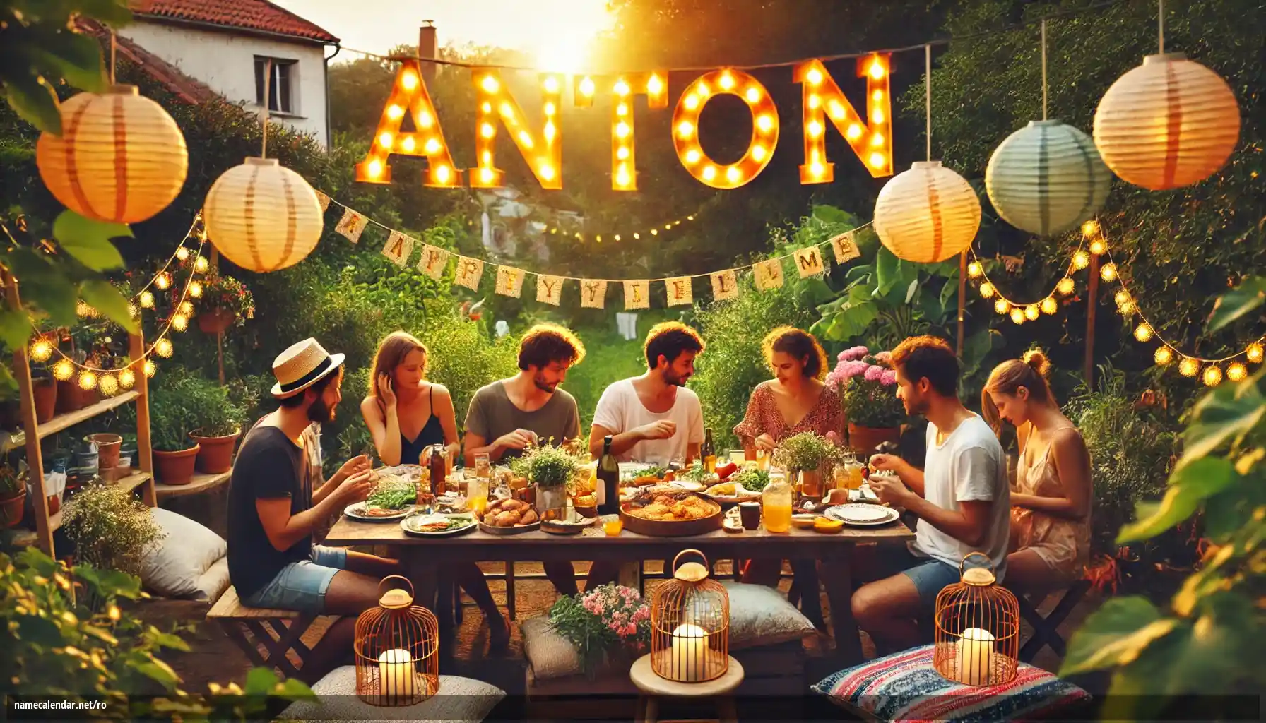 Sărbătorirea zilei onomastice și a numelui - Anton