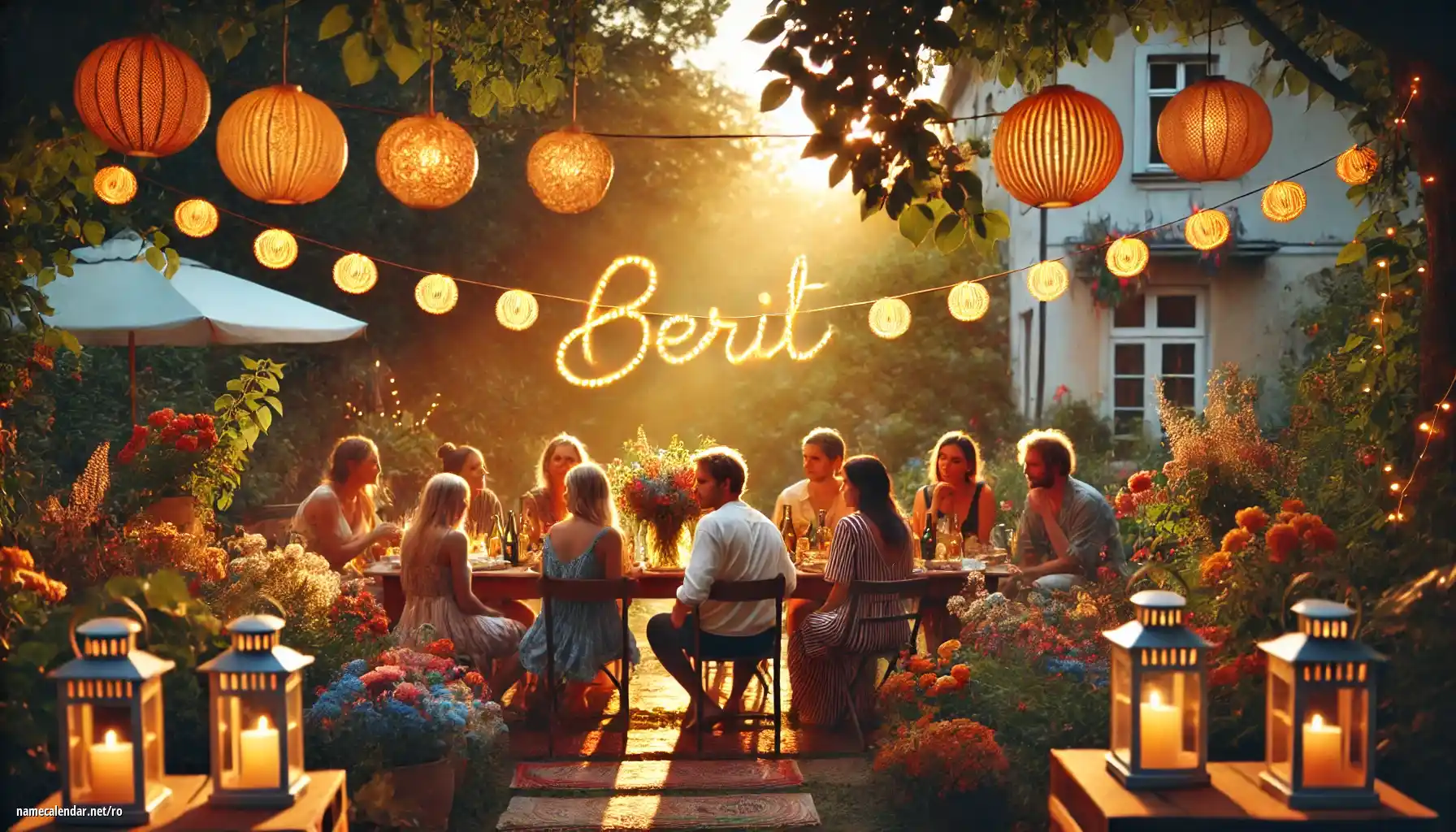 Sărbătorirea zilei onomastice și a numelui - Berit