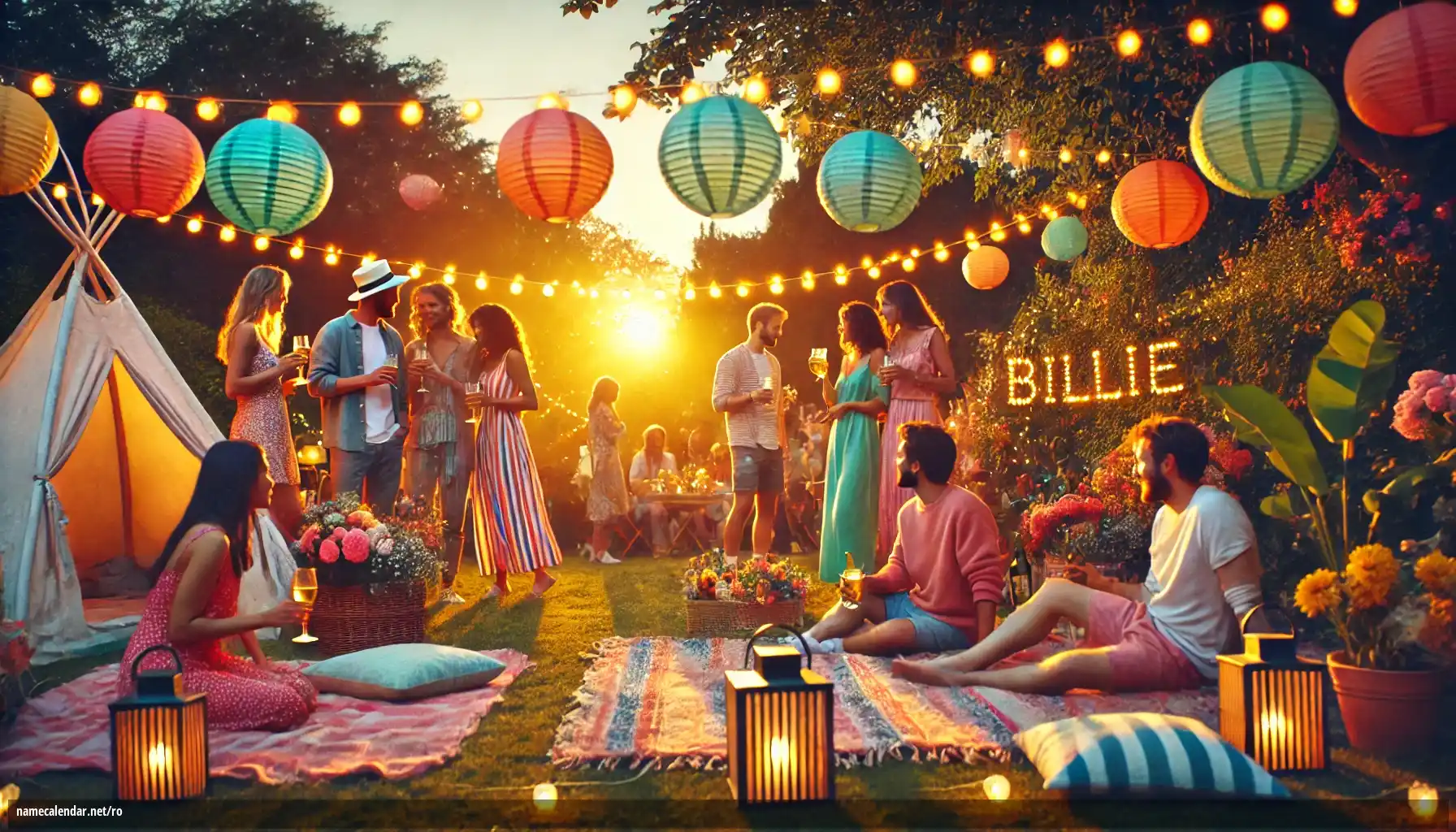 Sărbătorirea zilei onomastice și a numelui - Billie