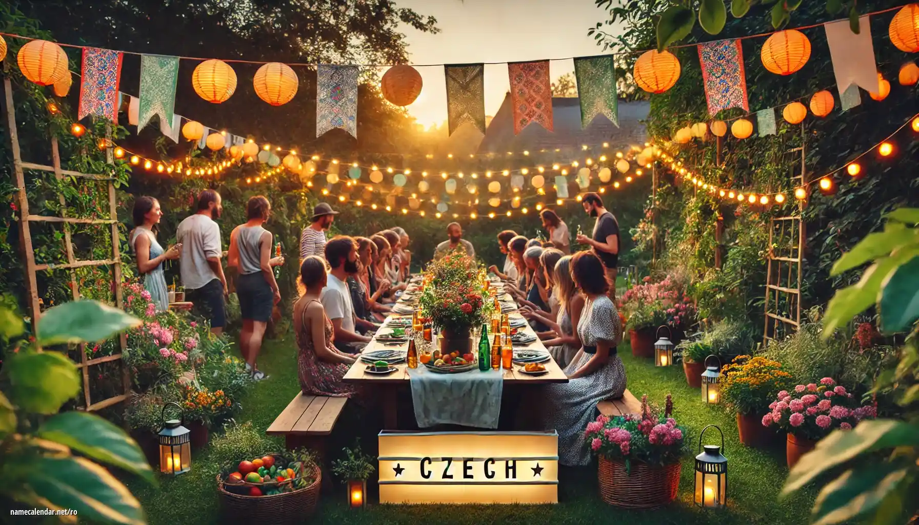 Sărbătorirea zilei onomastice și a numelui - Czech