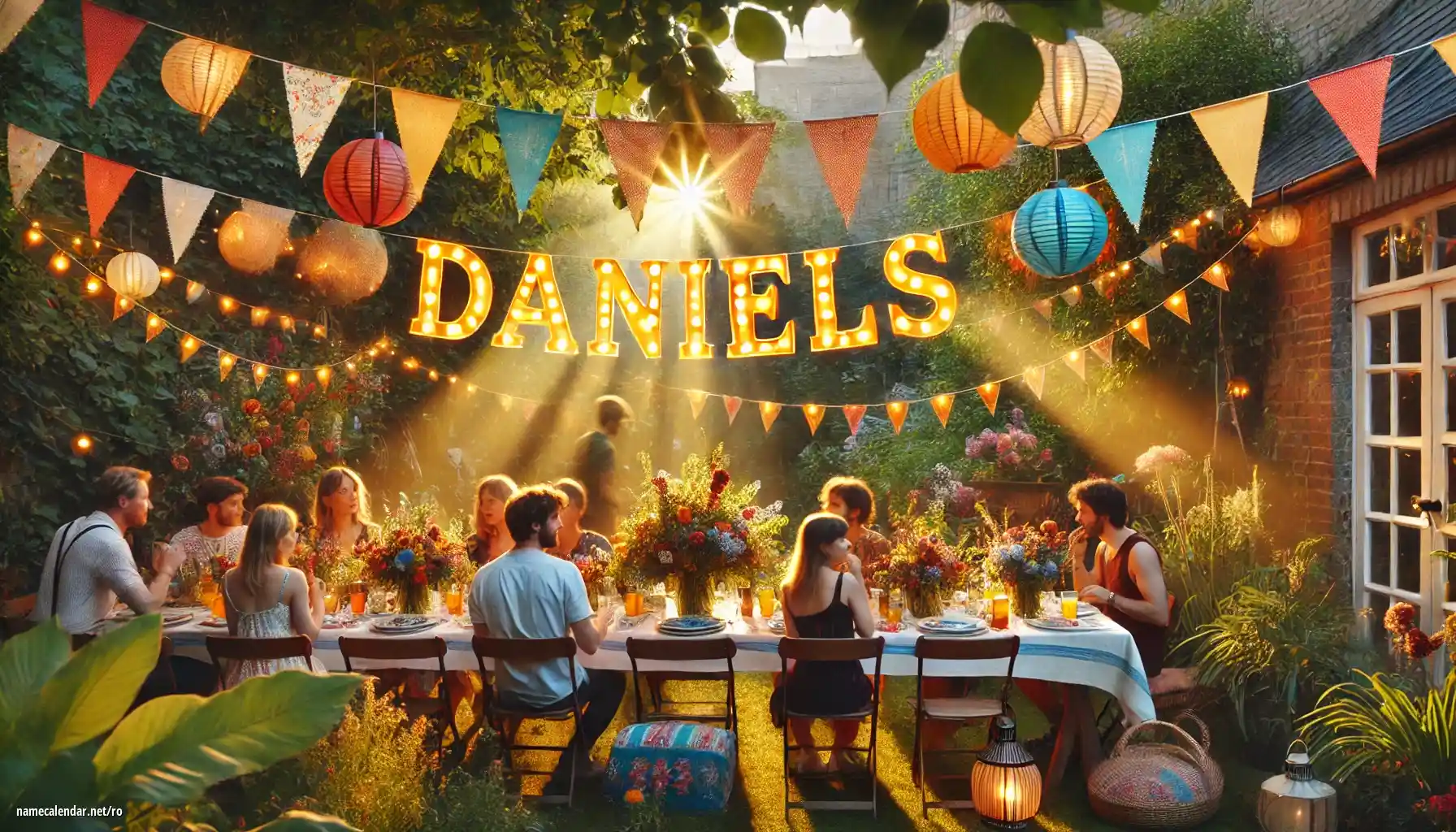 Sărbătorirea zilei onomastice și a numelui - Daniels