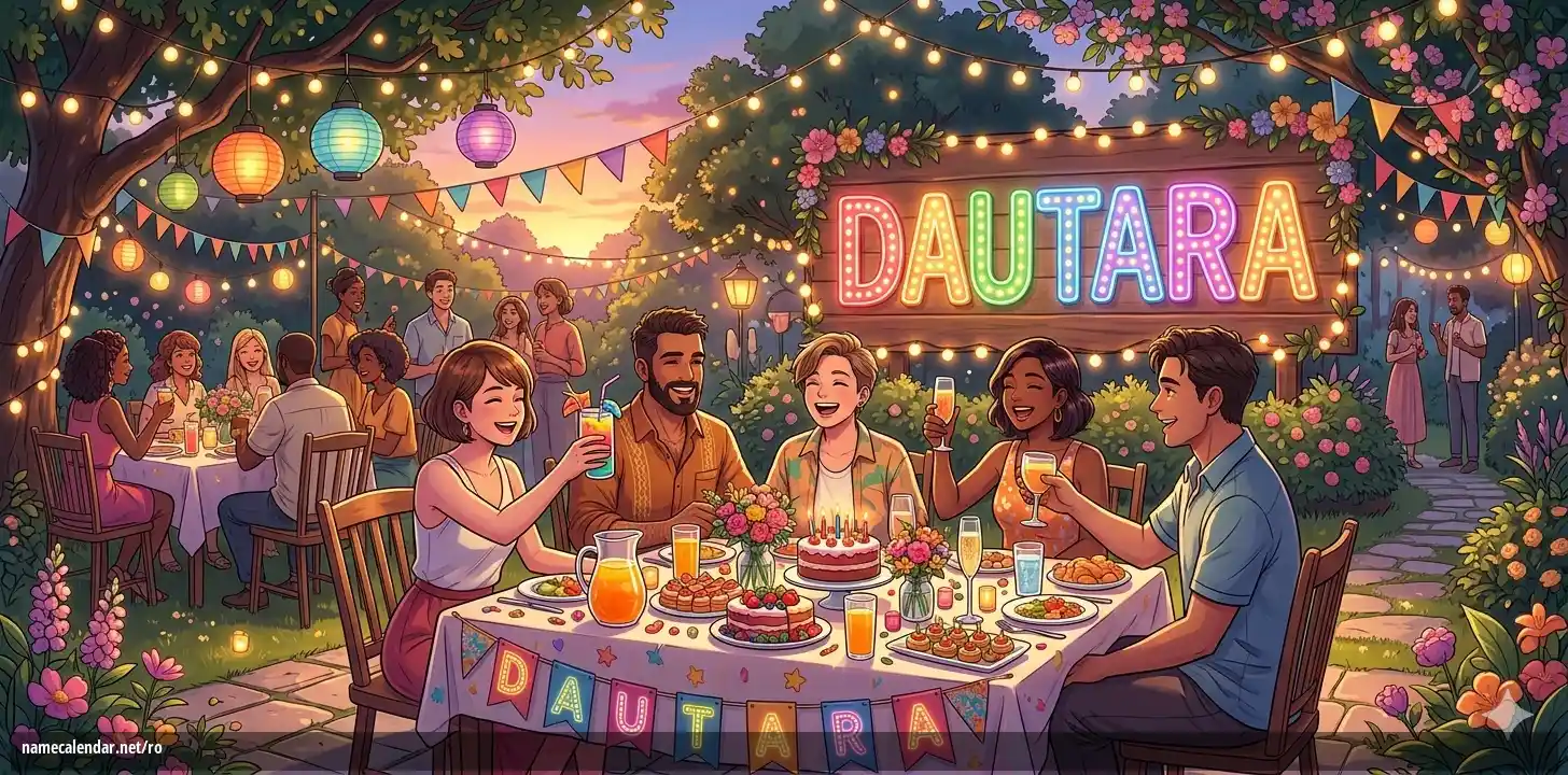 Sărbătorirea zilei onomastice și a numelui - Dautara