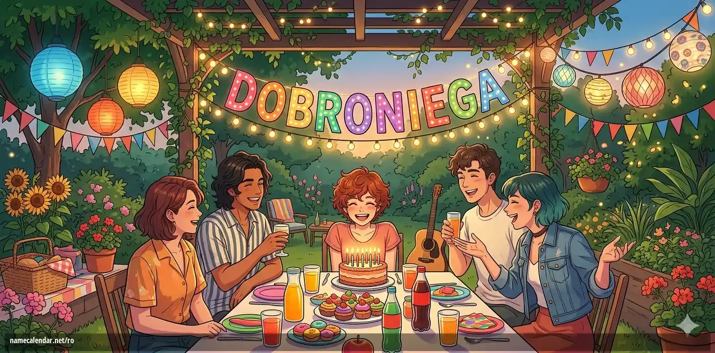 Sărbătorirea zilei onomastice și a numelui - Dobroniega