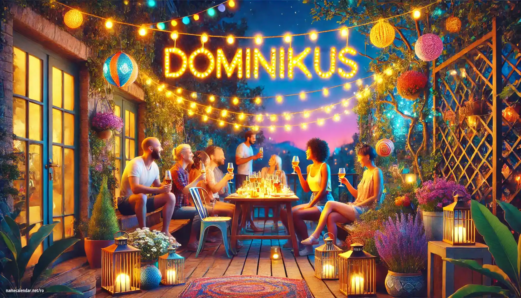 Sărbătorirea zilei onomastice și a numelui - Dominikus