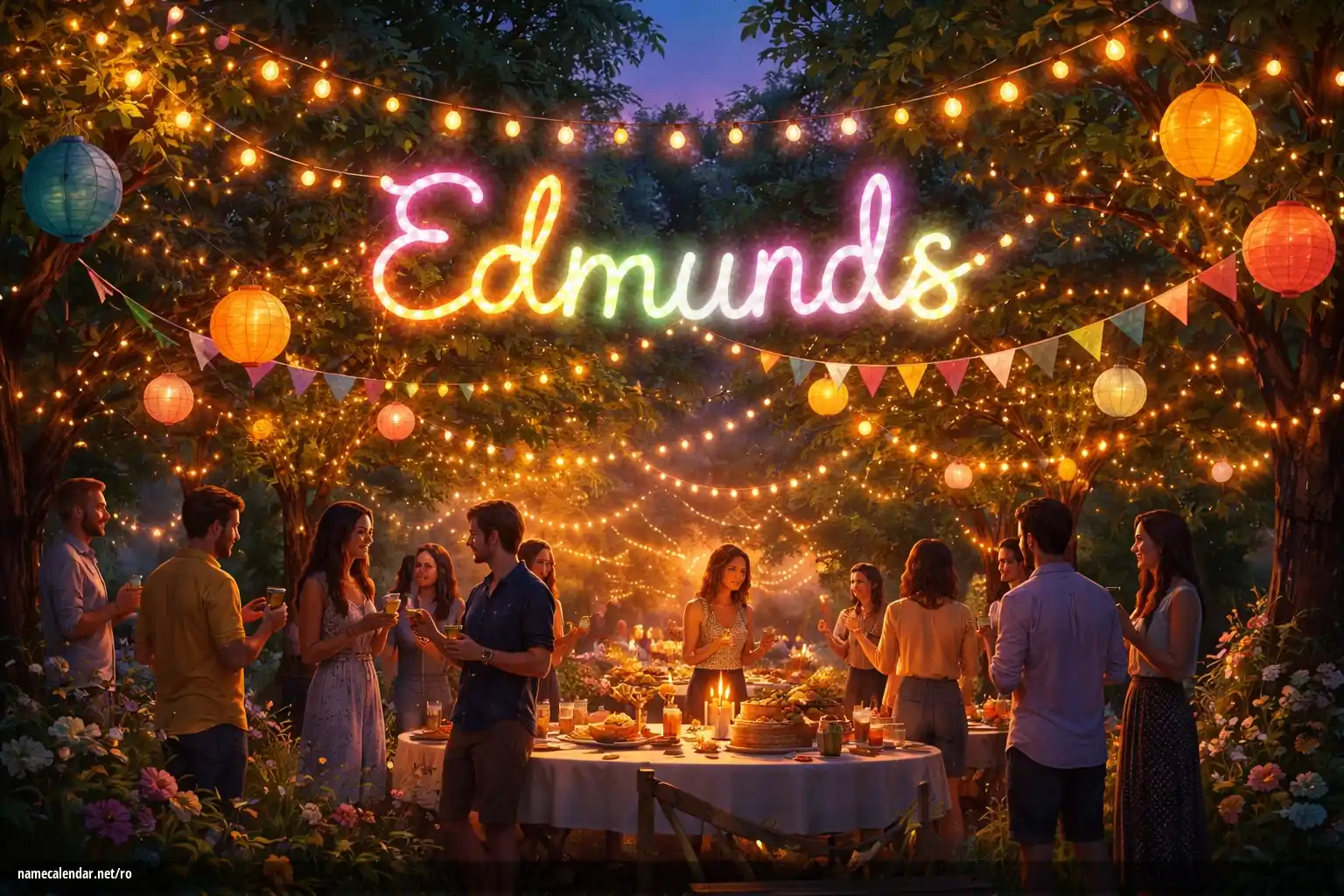 Sărbătorirea zilei onomastice și a numelui - Edmunds