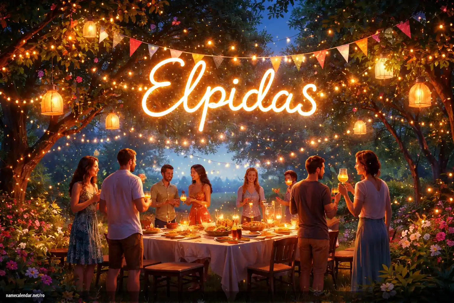 Sărbătorirea zilei onomastice și a numelui - Elpidas