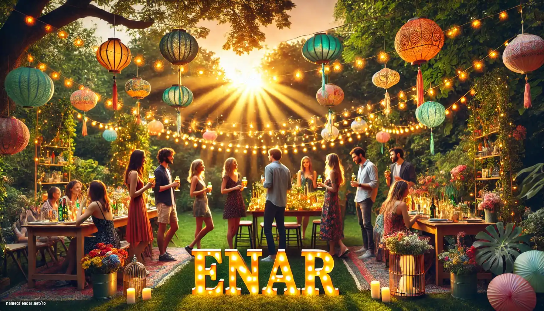 Sărbătorirea zilei onomastice și a numelui - Enar