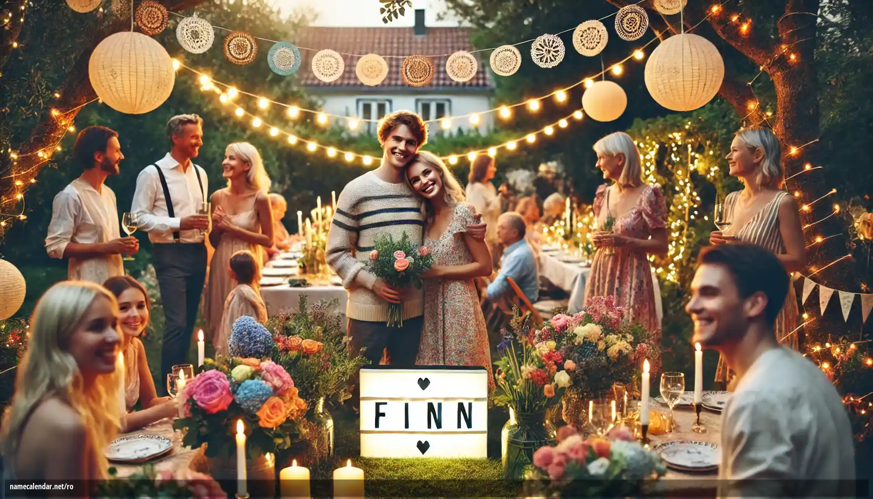 Sărbătorirea zilei onomastice și a numelui - Finn