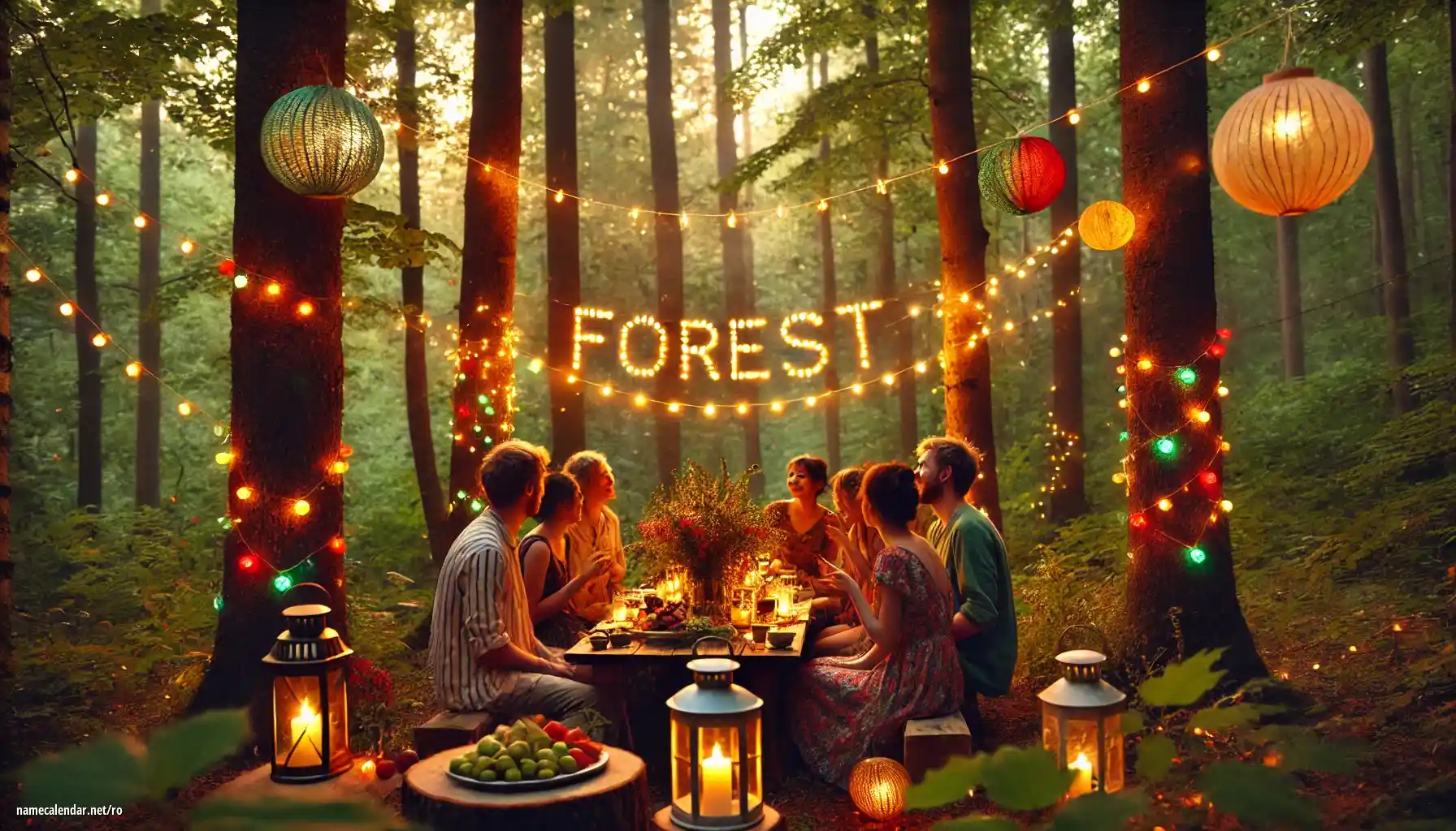Sărbătorirea zilei onomastice și a numelui - Forest