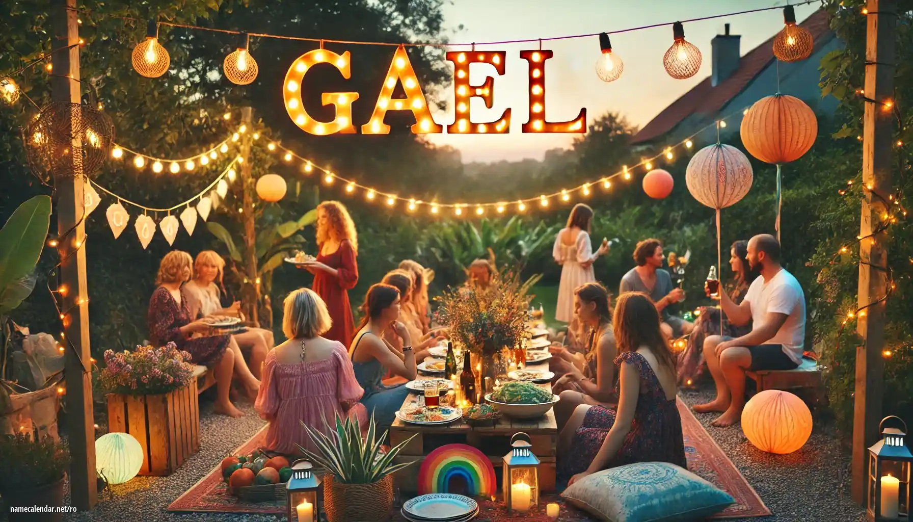 Sărbătorirea zilei onomastice și a numelui - Gaël