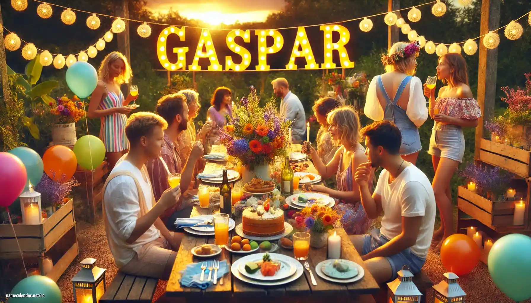 Sărbătorirea zilei onomastice și a numelui - Gaspar