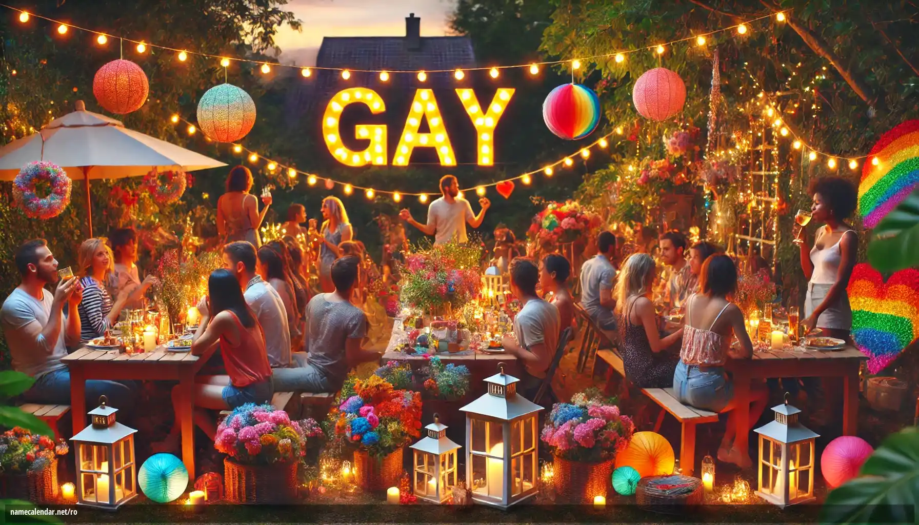 Sărbătorirea zilei onomastice și a numelui - Gay