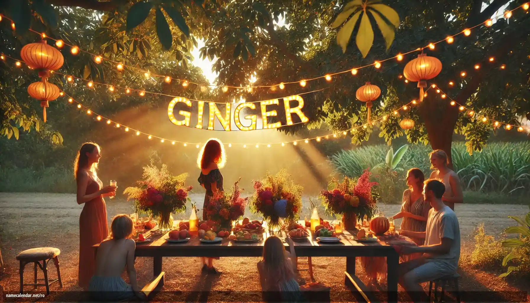 Sărbătorirea zilei onomastice și a numelui - Ginger