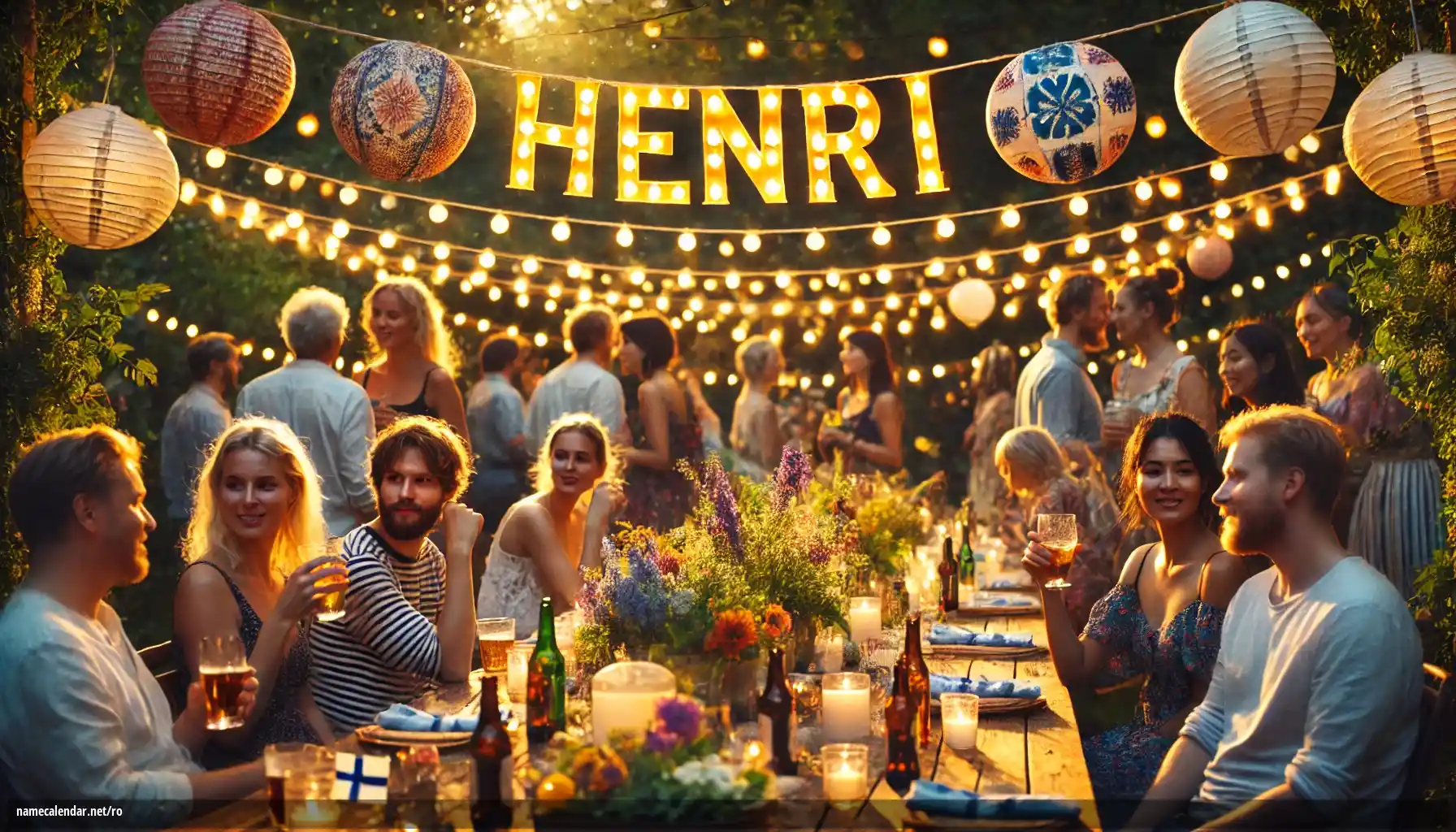 Sărbătorirea zilei onomastice și a numelui - Henri