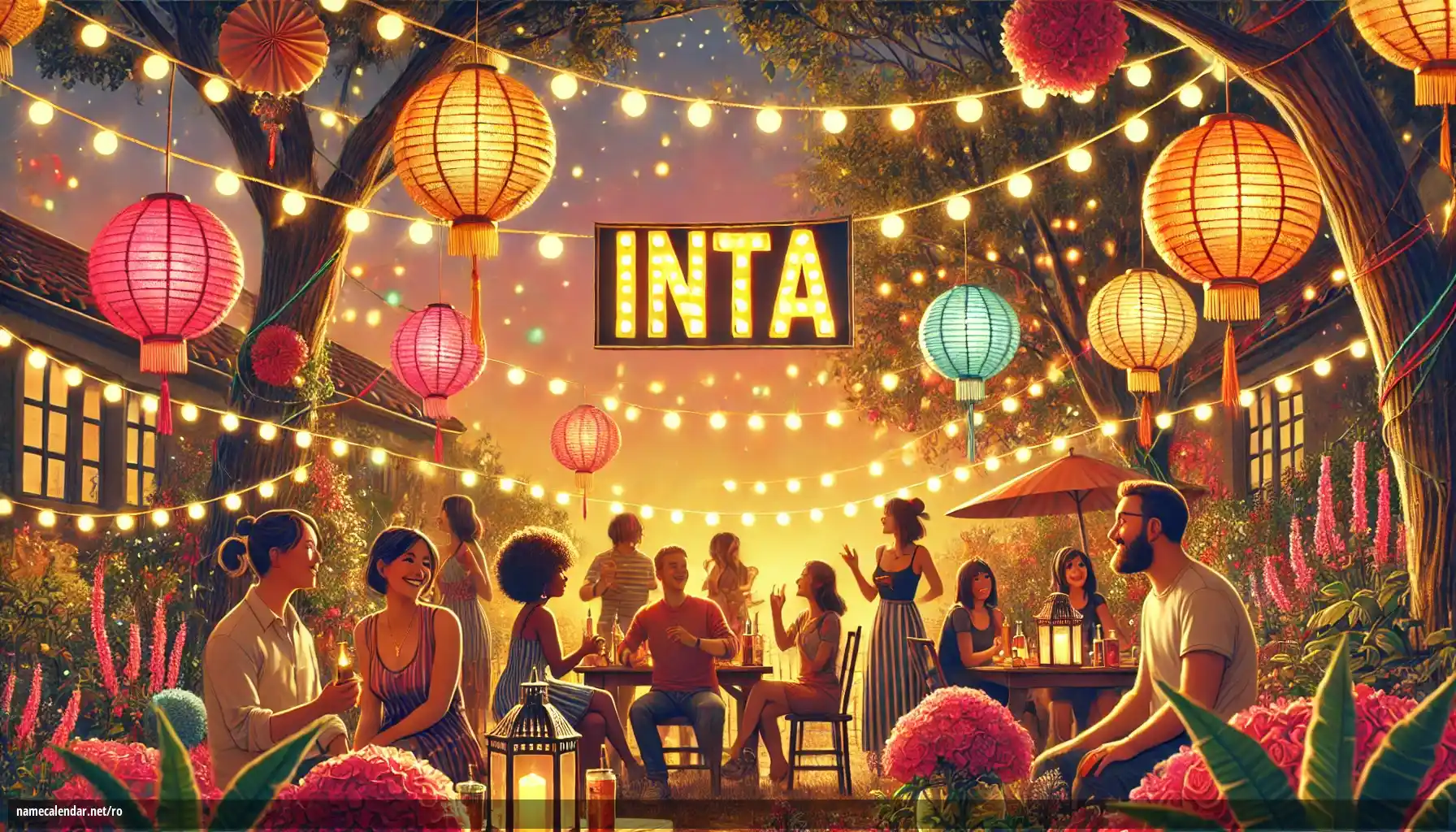 Sărbătorirea zilei onomastice și a numelui - Inta